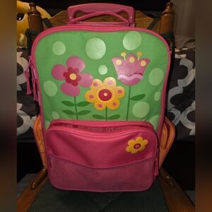 Colorful Floral Kids Suitcase